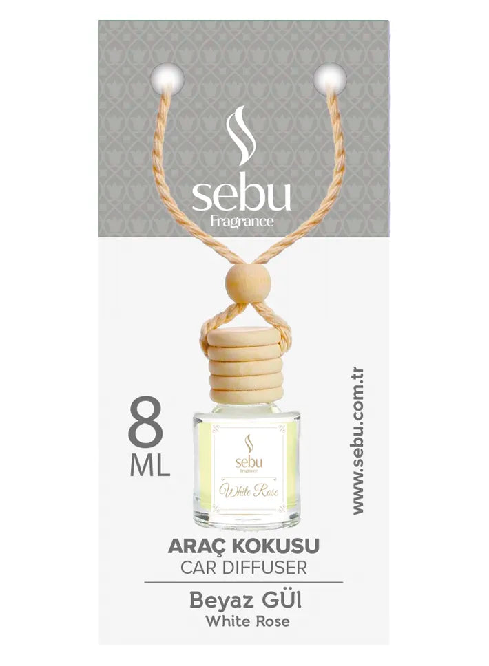 Beyaz Gül Araç Kokusu