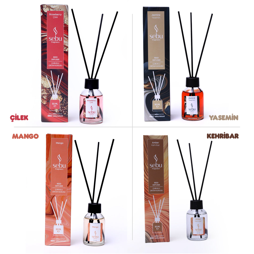 Sebu Fragrance 40'lı Ortam Kokusu Seti