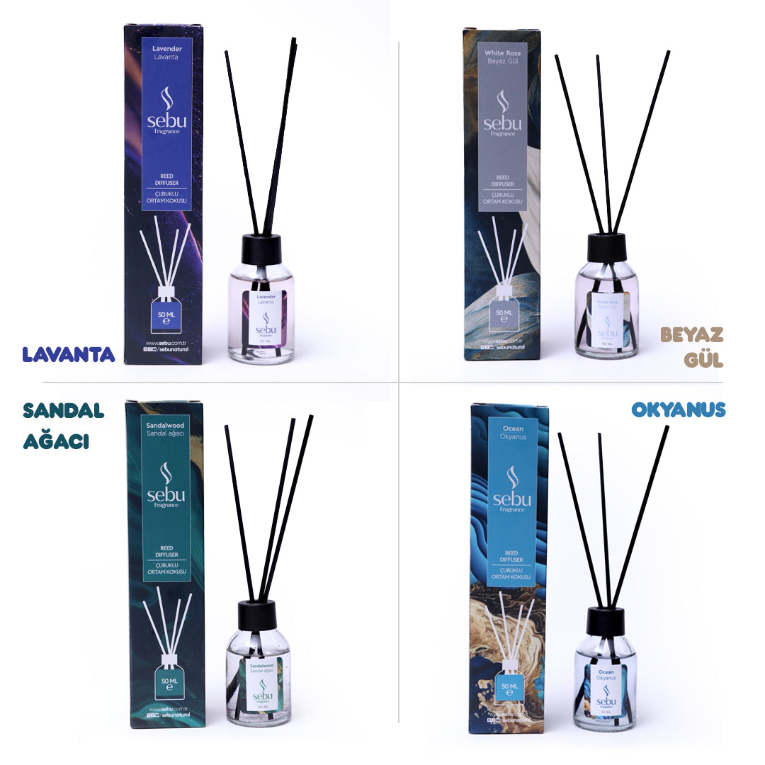 Sebu Fragrance 40'lı Ortam Kokusu Seti